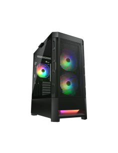 COUGAR CASE MID TOWER AIRFACE RGB BLK 2140+120mm FAN + CTRL