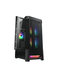 COUGAR CASE MID TOWER AIRFACE RGB BLK 2140+120mm FAN + CTRL 2