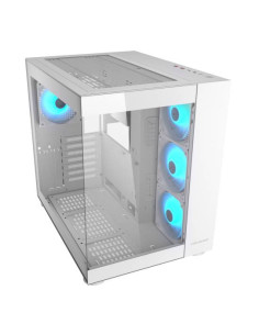 COUGAR CASE MID TOWER CUBE FV 150 RGB WHITE D.CHAMBER...