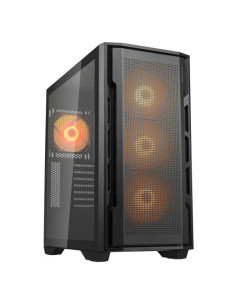 COUGAR CASE MID TOWER UNIFACE RGB BLK 3120+120mm ARGB FAN