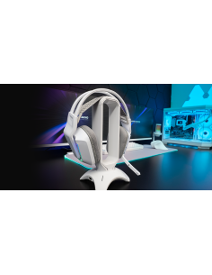 MARSGAMING GAMING CUFFIA+MIC MHSTRIKE WHITE PC MAC... 2