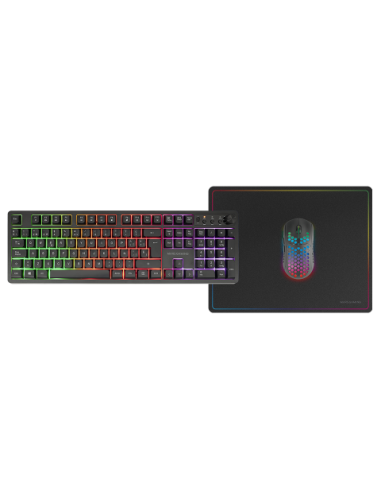 MARSGAMING GAMING TASTIERA+MOUSE+PAD MCPWXIT WIRELESS NERA
