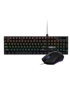 GAMDIAS KIT TAST + MOUSE HERMES E6 TAST MECCANICA E MOUSE...