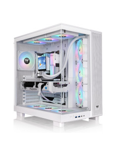 THERMALTAKE CASE M.TOWER VIEW 380 XL 2TG ARGB SNOW 4120MM...