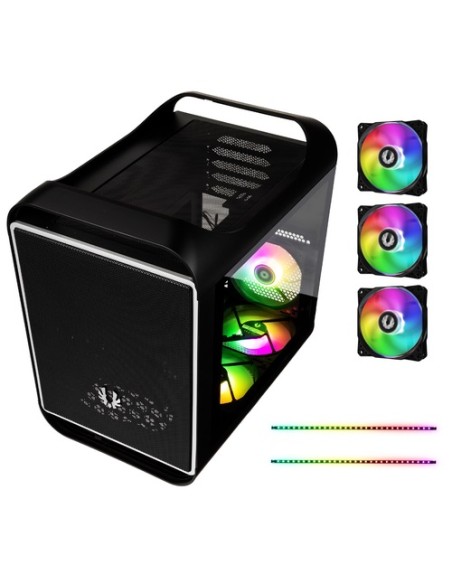 BITFENIX CASE MICRO ATX PRODIGY M  ARGB BLACK