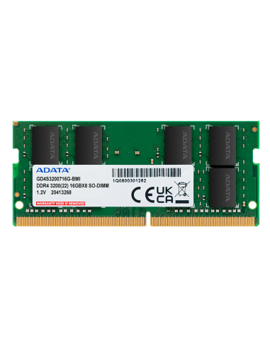 MEM ADATA 8GB DDR4 3200MHz SO-DIMM AD4S32008G22-SGN