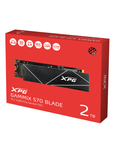 ADATA SSD M2 NVME XPG GAMMIX S70 BLADE 2TB GEN4x4 7400/6800 (PS5 - SIAE)