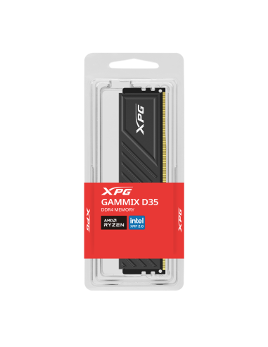 MEM ADATA XPG GAMMIX D35 16GB 3600MHz NERA DDR4 RET - AX4U360016G18I-SBKD35