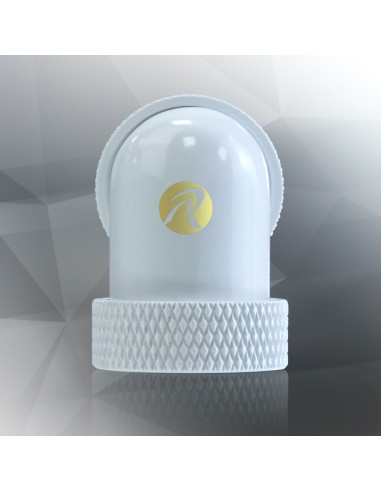 RAIJINTEK RACCORDO 90GR PELIAS WHITE D140906 (6pcs) TUBO RIGIDO OD14mm/ID10mm
