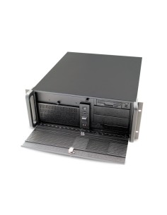 AIC CHASSIS 4U RMC-4S BLACK ATX MB FAN STEEL DOOR 7FULL...