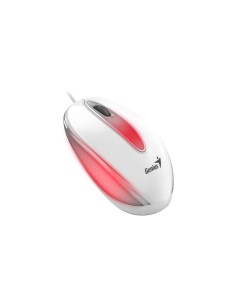 GENIUS MOUSE USB DX-MINI FLASHING LED WHITE 2
