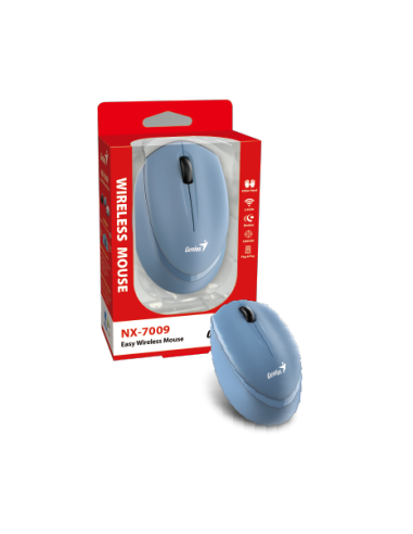 GENIUS MOUSE WIR. NX-7009 BLUE (batteria 1xAA)