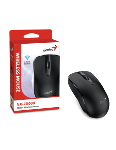 GENIUS MOUSE WIR. NX-7000X BLACK (batteria 1xAA)