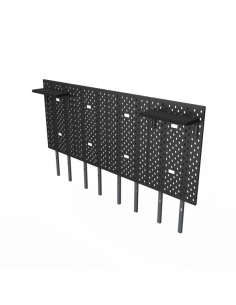 DEZCTOP DESK PANNELLI KIT 4 PEZZI PER SCRIVANIA 160 NERO...