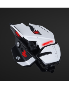 MAD CATZ GAMING MOUSE R.A.T. 6+ WHITE OTTICO ALLUMINIO...