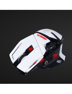 MAD CATZ GAMING MOUSE R.A.T. 6+ WHITE OTTICO ALLUMINIO... 2