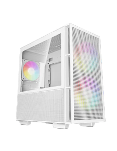 DEEPCOOL CASE MICRO ATX CH360 WHITE 2140+1120mm ARGB FAN