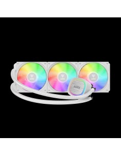 GAMDIAS RAFF.LIQUIDO AURA GL360 V2 WHITE 3xFAN ARGB