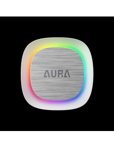 GAMDIAS RAFF.LIQUIDO AURA GL240 V2 WHITE 2xFAN ARGB 2