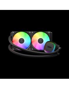 GAMDIAS RAFF.LIQUIDO AURA GL240 V2 2xFAN ARGB