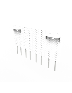 DEZCTOP DESK PANNELLI KIT 4 PEZZI PER SCRIVANIA 160 OAK... 2