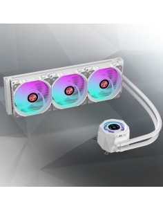 RAIJINTEK DISSIP LIQUIDO CYCLOPS 360 WHITE ARGB PWN LCD... 2
