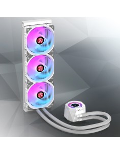 RAIJINTEK DISSIP LIQUIDO CYCLOPS 360 WHITE ARGB PWN LCD...
