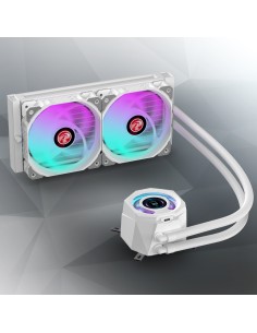 RAIJINTEK DISSIP LIQUIDO CYCLOPS 240 WHITE ARGB PWN LCD... 2