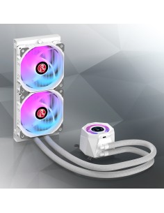 RAIJINTEK DISSIP LIQUIDO CYCLOPS 240 WHITE ARGB PWN LCD...