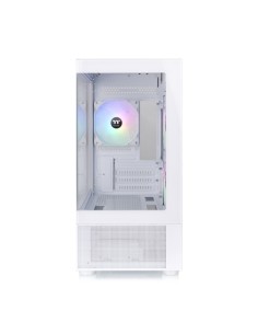 THERMALTAKE CASE MICRO VIEW 170 TG ARGB SNOW 3xARGB FAN 2