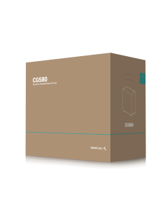 DEEPCOOL CASE MID TOWER CG580 TG NERO R-CG580-BKNDA0-G-1 2