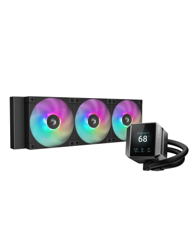 DEEPCOOL RAFF. LIQUIDO MYSTIQUE 360 ARGB TFT 2.8'' R-LX750-BKADSNC-G-1