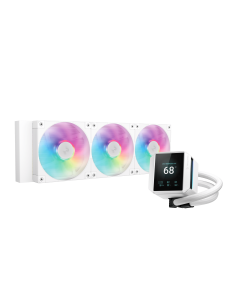 DEEPCOOL RAFF. LIQUIDO MYSTIQUE 360 ARGB WH TFT 2.8''...