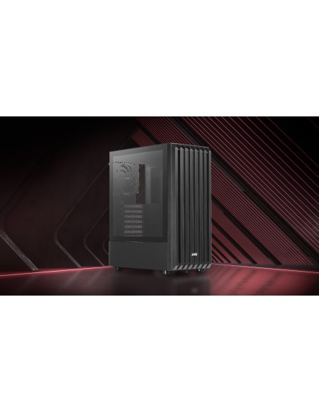 ADATA XPG CASE MID.T VALOR STORM BLACK TG no ventole