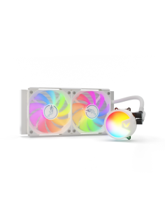 VALKYRIE RAFF. CPU LIQUIDO A240 ARGB WHITE VK-AIOA240W