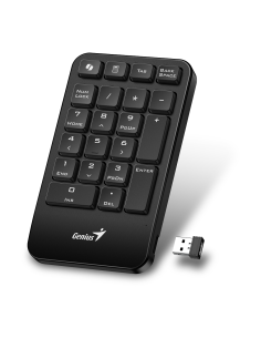 GENIUS NUMPAD 1000 BLACK AI 2.4GHz