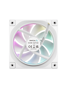 DEEPCOOL VENTOLE CASE FL12 BIANCA ARGB PWM BASSO RUMORE 2