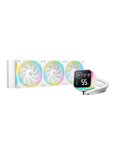 DEEPCOOL RAFF. LIQUIDO LQ360 ARGB BIANCO DISPLAY
